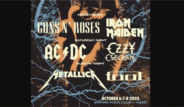 METALLICA, IRON MAIDEN, ACDC, GnR, Ozzy y TOOL tocarán juntos en el festival Power Trip