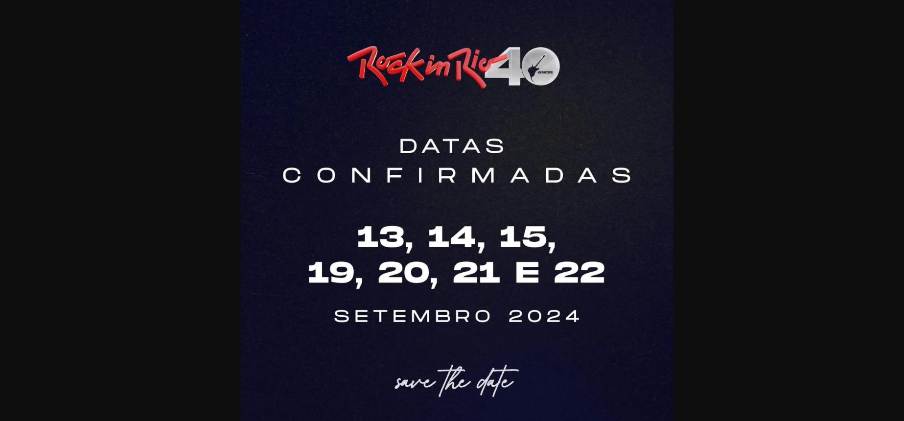 ROCK IN RIO confirma fechas de su edición 2024