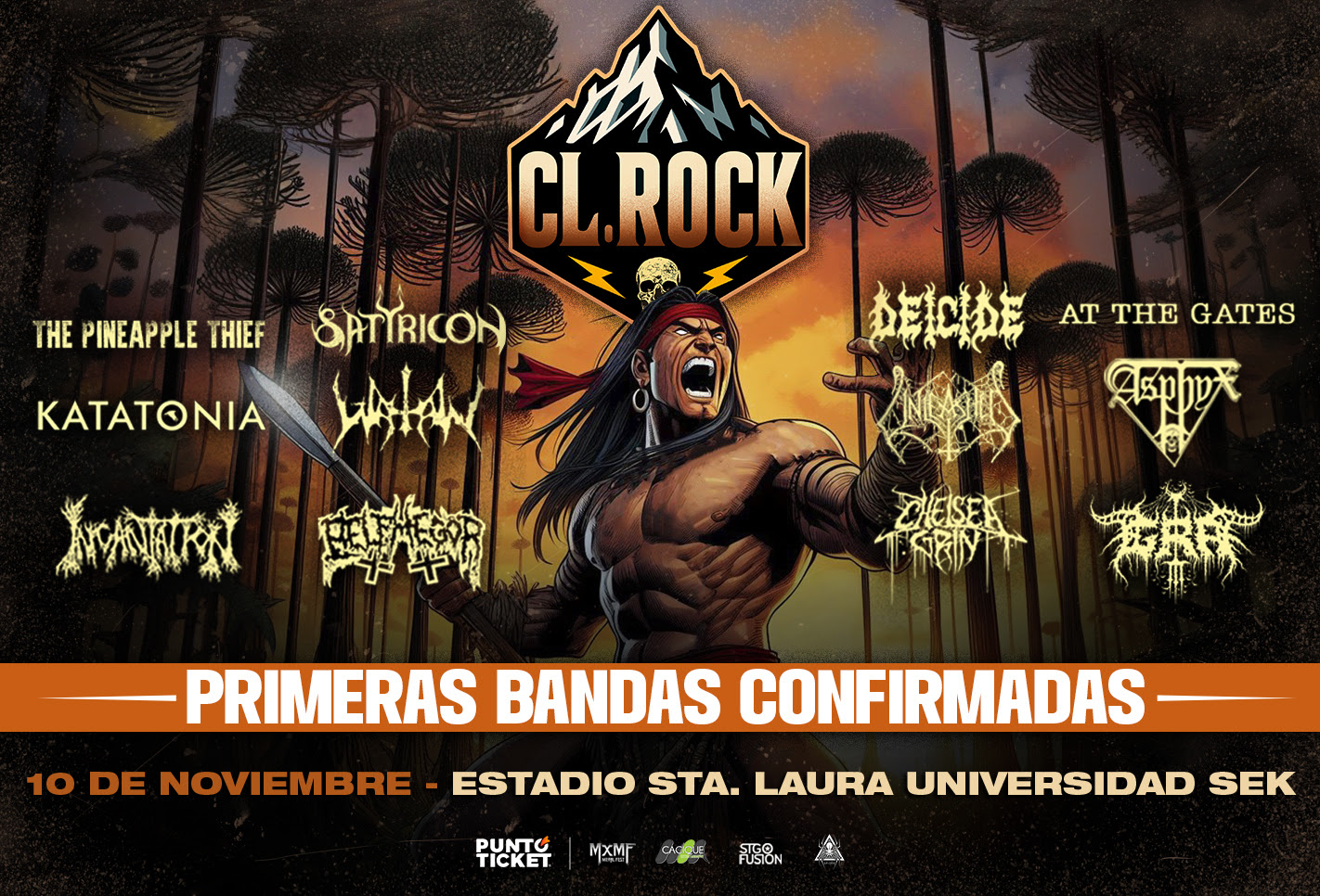 CL.ROCK adelanta su cartel: AT THE GATES, KATATONIA, THE PINEAPPLE THIEF y más