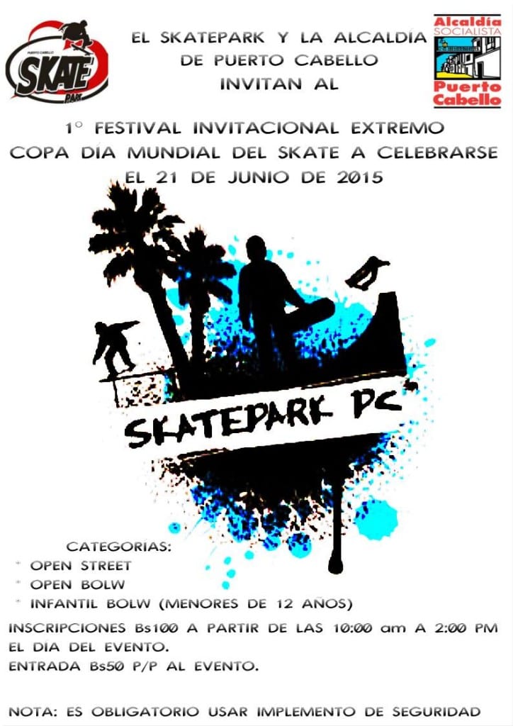 21 Junio - Skate Park Puerto Cabello