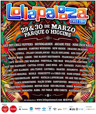 Lollapalooza Chile 2014