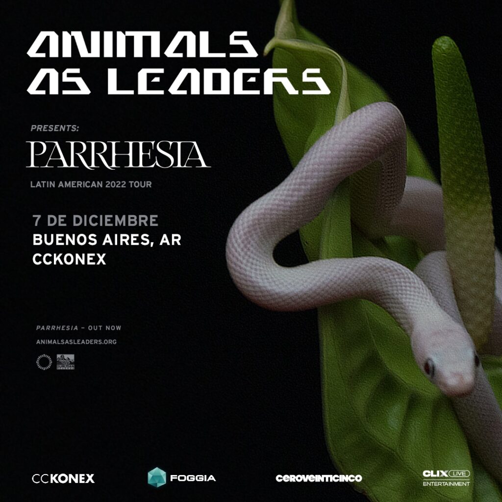 ANIMALS AS LEADERS confirma shows en Argentina, Chile y Brasil