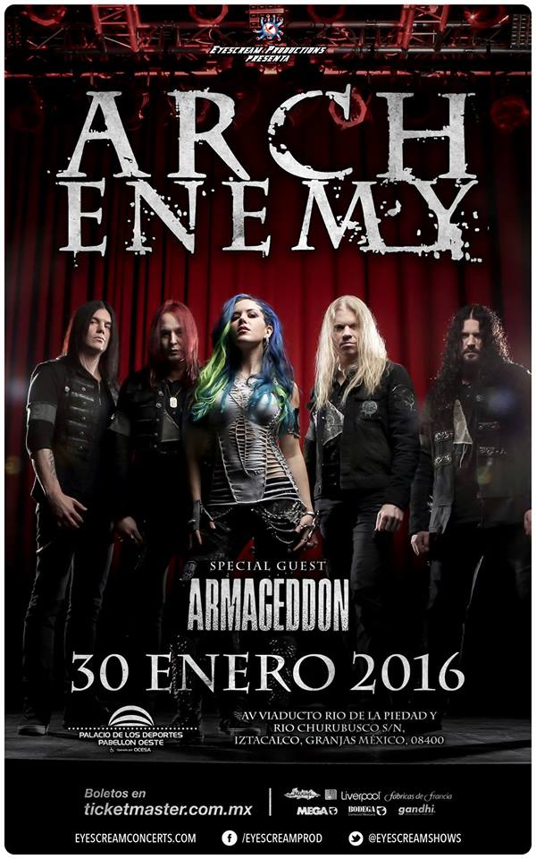 Arch Enemy Mexico