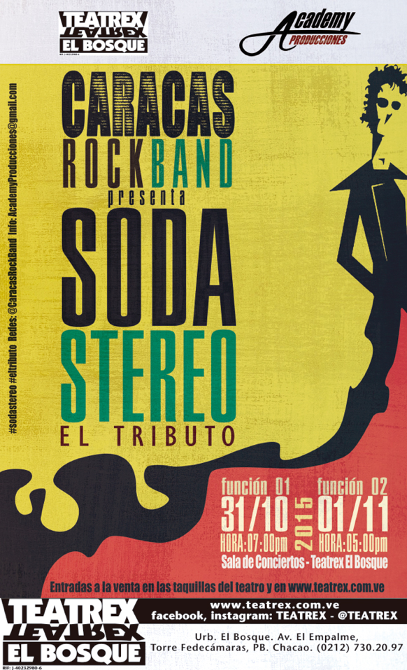 Caracas Rock band Soda Stereo