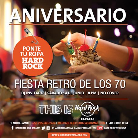 Hard Rock Aniversario