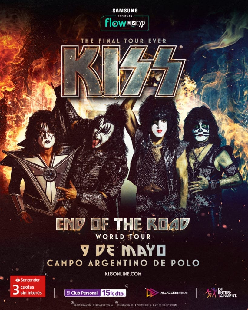 KISS en Argentina Comenzó la venta de entradas Rocktambulos