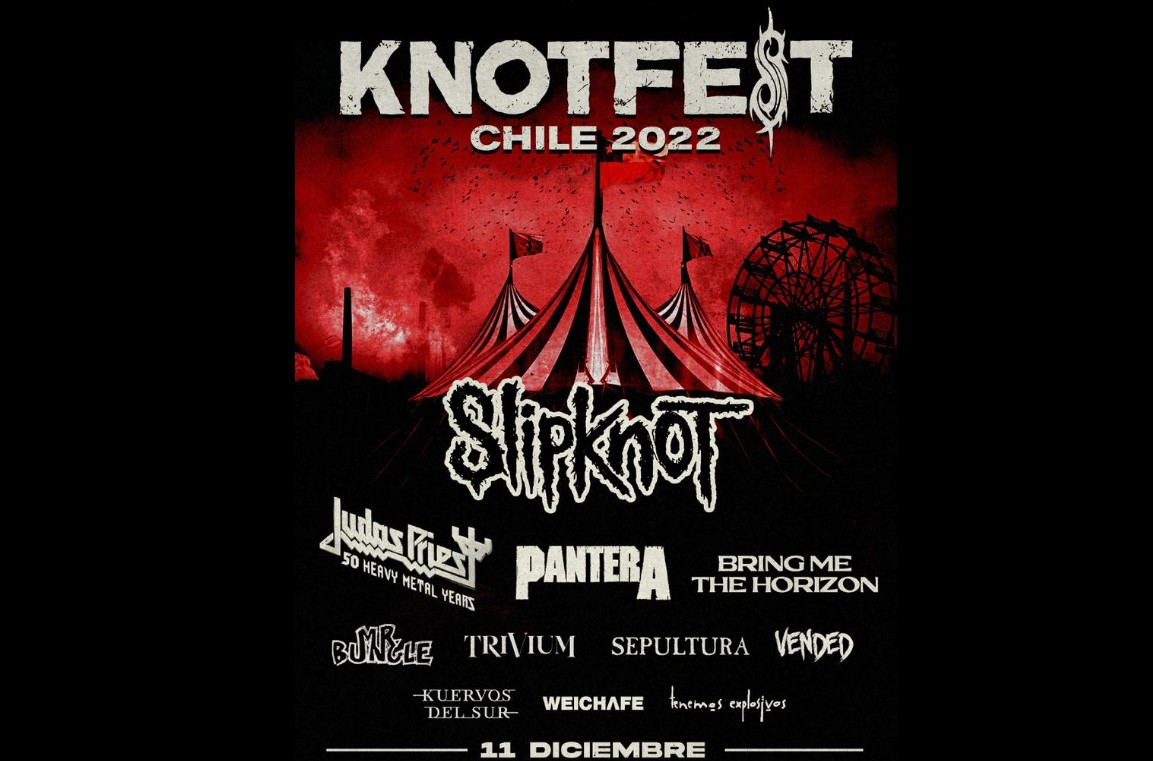 Knotfest Chile confirma a PANTERA y JUDAS PRIEST en su cartel 2022