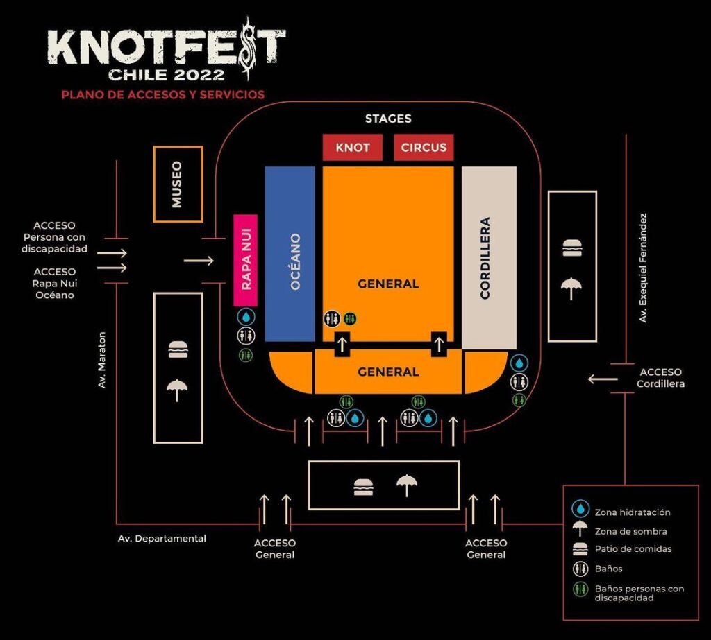 Knotfest Chile revela horarios y distribución de todas sus bandas