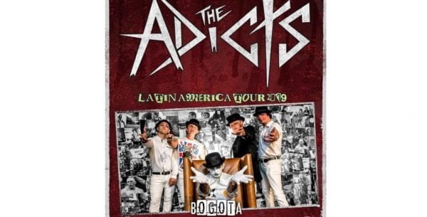 THE ADICTS regresará a Colombia en marzo