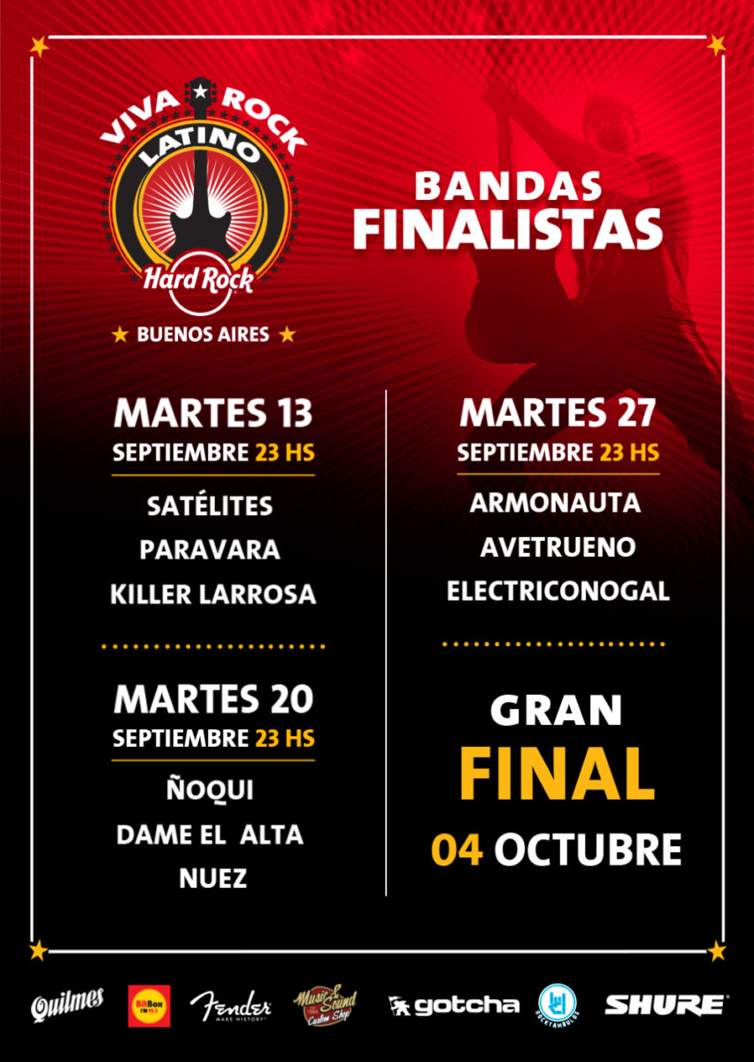Viva Rock Latino BsAs FINALISTAS