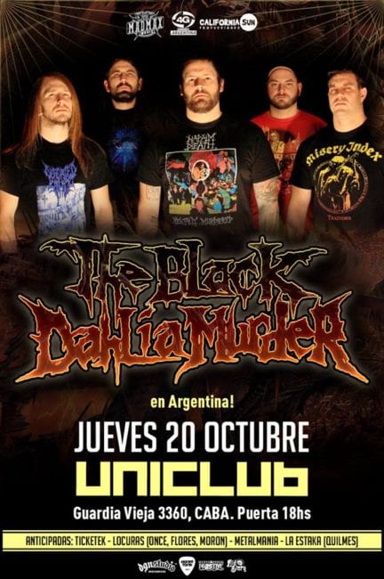black dahlia flyer