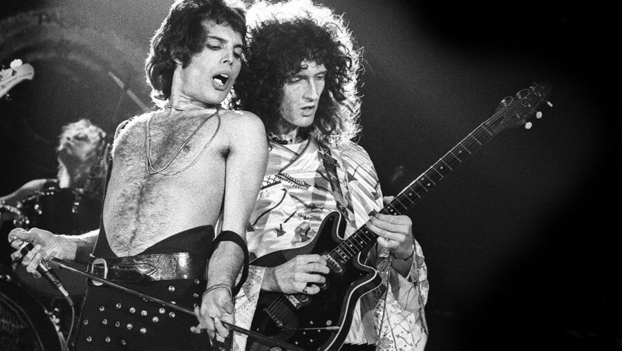 Brian May Freddie Mercury