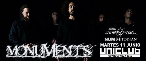 MONUMENTS en Buenos Aires @ Uniclub